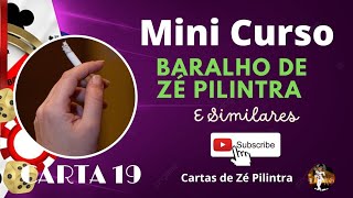 🎲 Mini Curso Baralho de Zé Pilintra - Carta 19 Circulo Ou Ciclo Visioso? 🤔