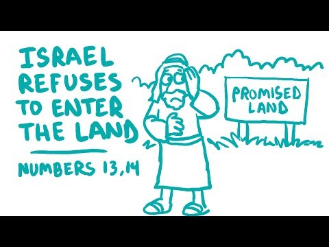 Israel Refuses to Enter the Land Bible Animation (Numbers 13-14)