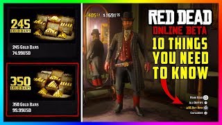 DO NOT Buy Or Spend ANY Gold Bars In Red Dead Online Until You Know These Things First! (RDR2)
