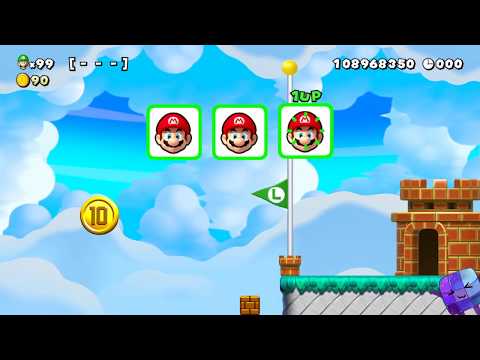 Super Mario Maker 2 🔧 Endless Challenge 3857 - 3864
