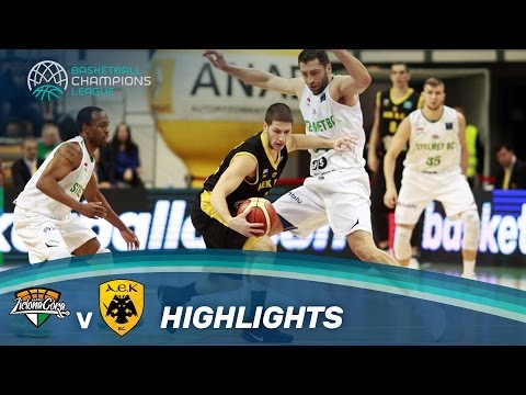 Stelmet Zielona Gora v AEK - Highlights - Basketball Champions League
