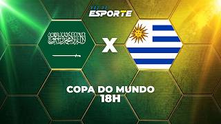 ARÁBIA SAUDITA X URUGUAI | COMENTÁRIOS E ESTATÍSTICAS SEM NARRAÇÃO - 15/06/2026