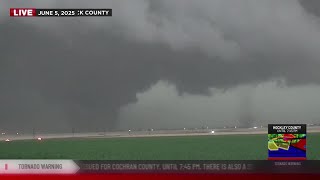 Tornadoes, large hail on the South Plains: recapping a very active 2025