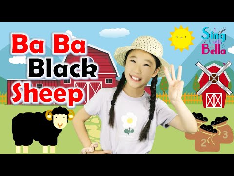 Baa Baa Black Sheep with lyrics and Actions | Sing and Dance Along | Kids nursery rhyme