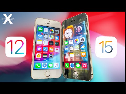iOS 15 vs iOS 12 👻