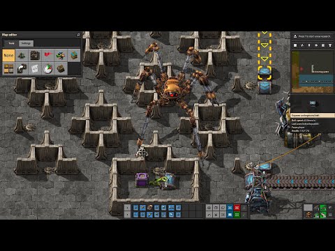 Patrolling spidertrons in vanilla Factorio!