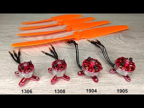 AEO brushless motors for RC planes thrust test №2