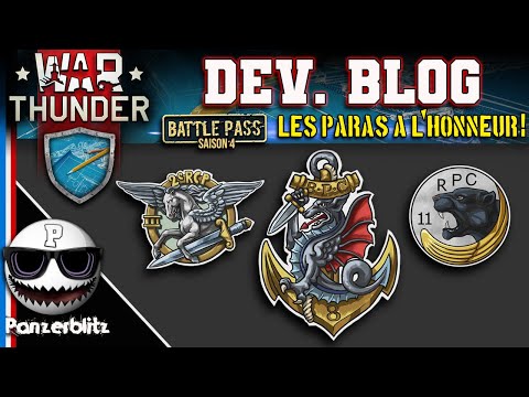 LES PARACHUTISTES FRANCAIS A L'HONNEUR DANS WAR THUNDER DANS LE BATTLE PASS SAISON 4