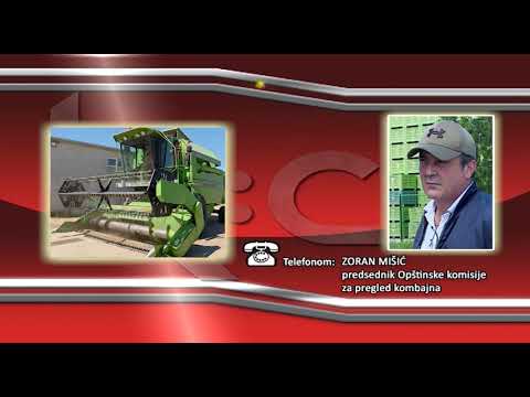 FONO: Zoran Mišić - Pregled kombajna  za žetvu 2025.