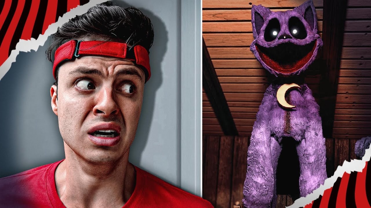 POPPY PLAYTIME 3 NA VIDA REAL! CATNAT ME PEGOU?