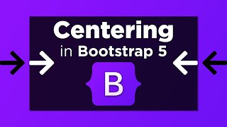 3 Ways to Center Content in Bootstrap 5 (including div&#39;s and type)
