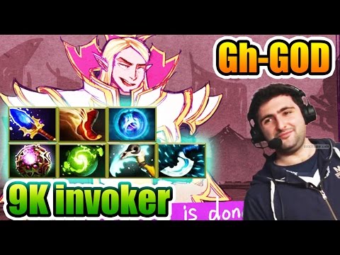 When 9K SUPPORT Play Invoker - GH-God Dota 2 7.02