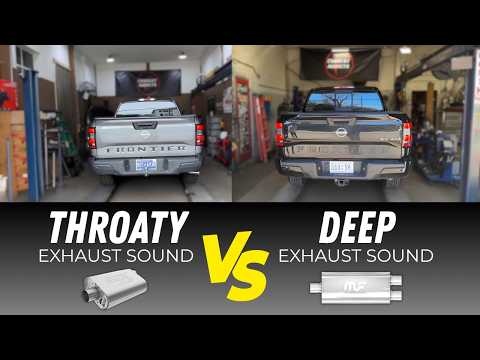2021-2026 Nissan Frontier 3.8L V6: 14"  Magnaflow vs Borla