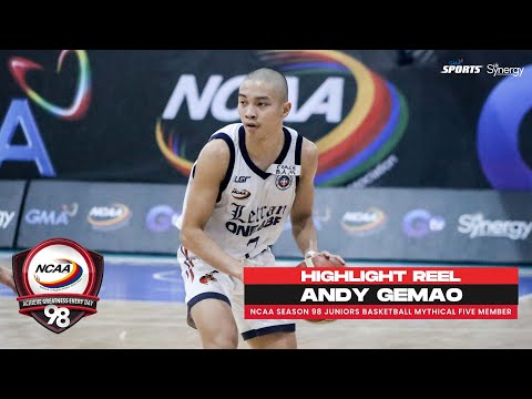 NCAA Season 98 JBB: Andy Gemao Highlights