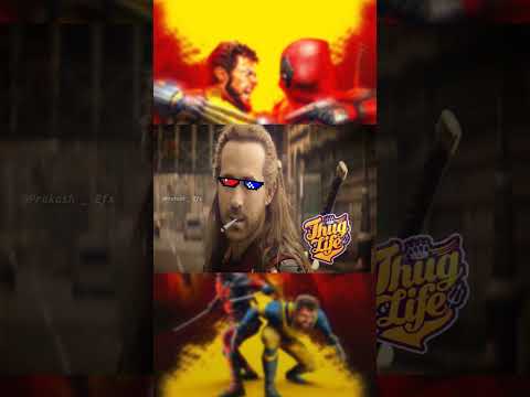 Deadpool and Wolverine Thug Life Tamil 🤣🔞 | #deadpool #thuglifetamil #comedy #funny #fun #shorts