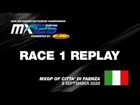MXGP of Città di Faenza 2020 - Replay EMX 125 Race 1