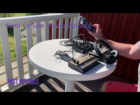 Summer PO-Volca jam on the balcony