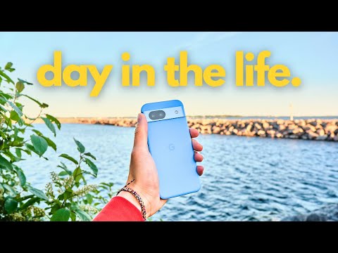 A Day In The Life with the Pixel 8a - A University Student's Review