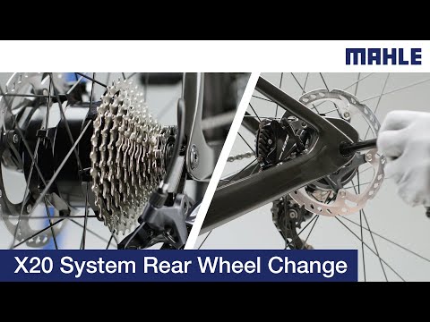 Mahle SmartbikeLab - X20 How to change the rear wheel