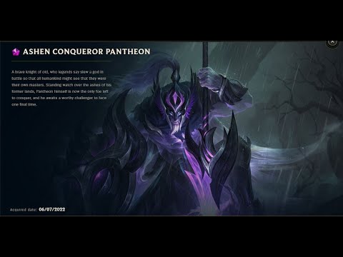 ASHEN CONQUEROR PANTHEON SKIN SPOTLIGHT-10-06-2024
