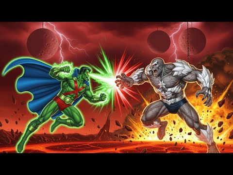 Martian Manhunter vs Doomsday – The Last Martian vs The Monster Who Killed Superman.