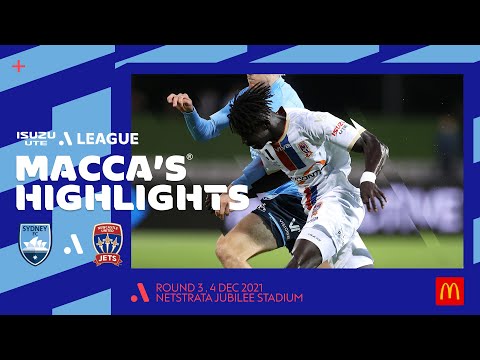 Sydney FC v Newcastle Jets - Macca's Highlights | Isuzu UTE A-League