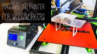 The Tevo Tornado 3D Printer - A Large 3D Printer Perfect for woodworkers (From Gearbest)