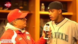 Ketel Marte habla en primera temporada con los Marineros de Seattle