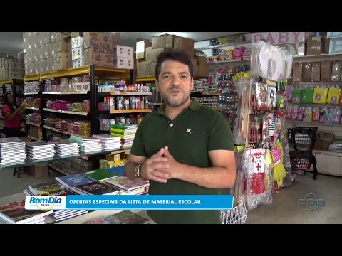Ofertas especiais da lista de material escolar 06 01 2023