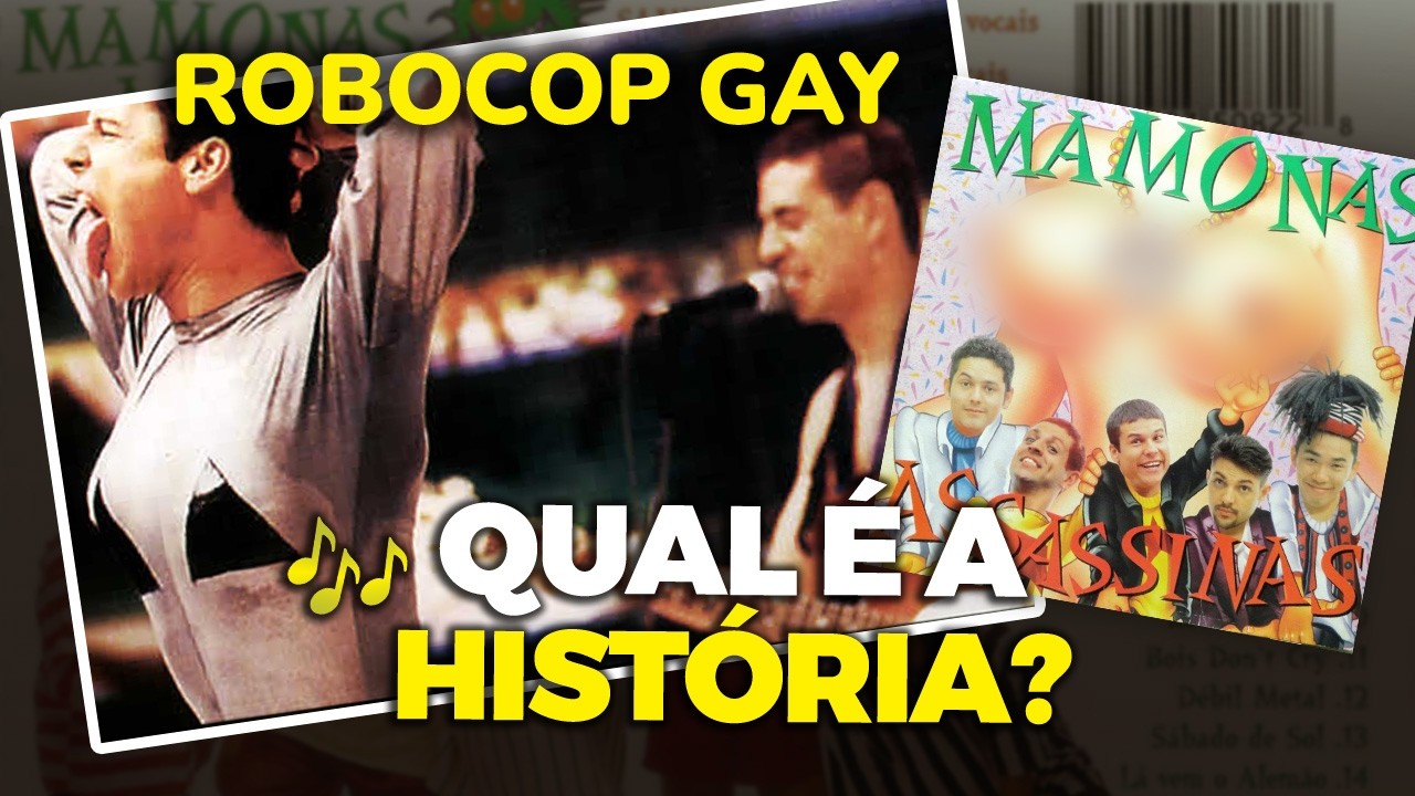 Criada para um comício e acusada de preconceito... a história de "ROBOCOP GAY" (Mamonas Assassinas)