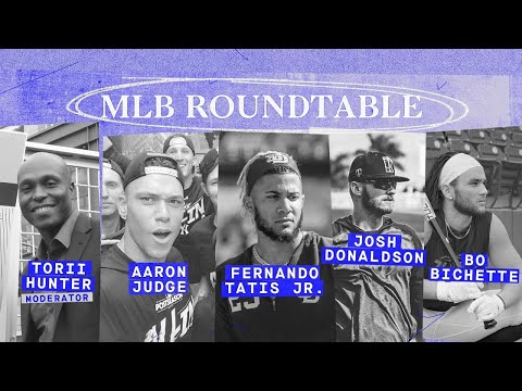 Catch up with Aaron Judge, Bo Bichette, Josh Donaldson, and Fernando Tatis Jr. | MLB Roundtable