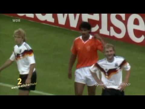 Fussball WM - Skandale [9] Rijkaard spuckt Völler an 1990