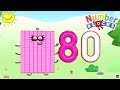 Numberblocks World App Meet Numberblocks Eighty Number 80 Learn Tracing Educational Game
