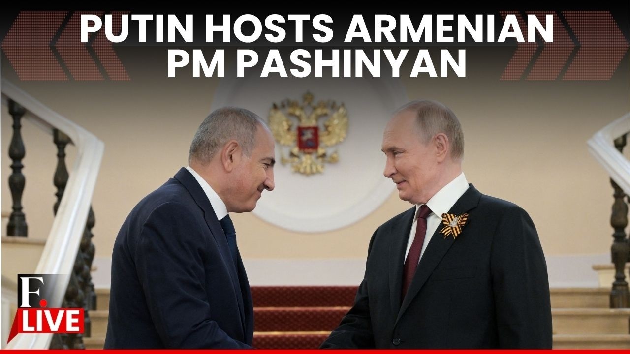 Putin LIVE: Russian President Putin Hosts Armenia PM Pashinyan in Kremlin Talks | N18G