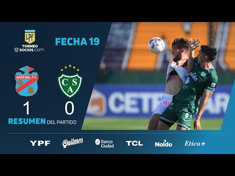 #TorneoSocios | Fecha 19 | resumen de Arsenal - Sarmiento