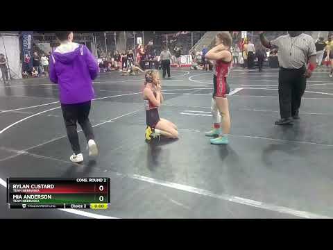 101 Lbs Cons. Round 2 - Mia Anderson, Team Nebraska Vs Rylan Custard, Team Nebraska D7c0