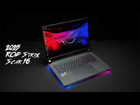The 2025 ROG Strix Scar 16 Is The Fastest Laptop We've Ever Tested!