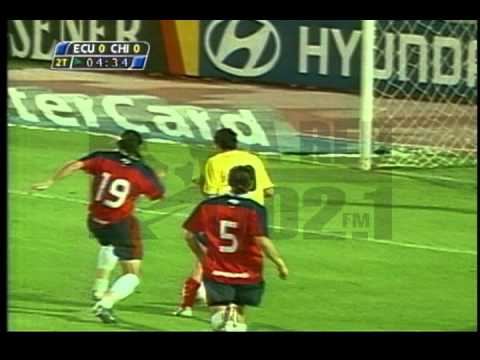 1-0 Iván Kaviedes | Ecuador 2-0 Chile | Eliminatoria Alemania 2006