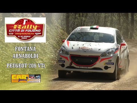 Rally Città di Foligno 2022 | Fontana-Arnaboldi | Peugeot 208 Vti