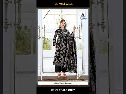 Alok Suit Turkish Edition 15 – product video thumbnail
