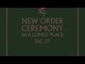 New Order - In A Lonely Place