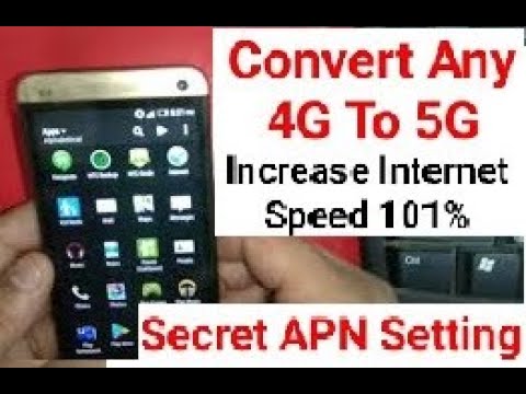 How To Setup APN Settings On HTC Smartphones Secret APN that Converts 4G to 5G Or 3G to 4G