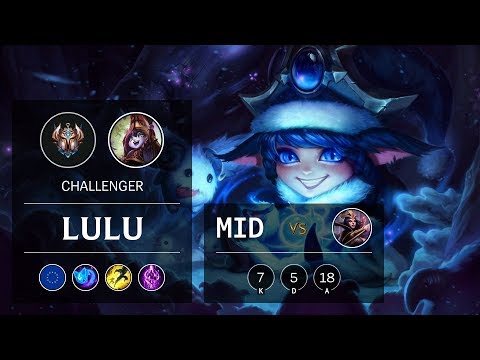Lulu Mid vs LeBlanc - EUW Challenger Patch 9.24
