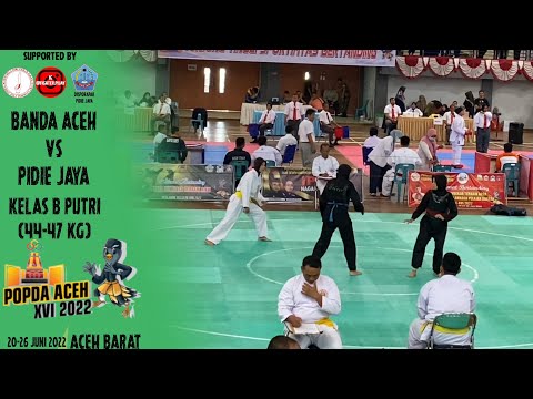 BANDA ACEH (Red) VS PIDIE JAYA (Blue) | POPDA ACEH XVI 2022 Aceh Barat Kelas B Putri