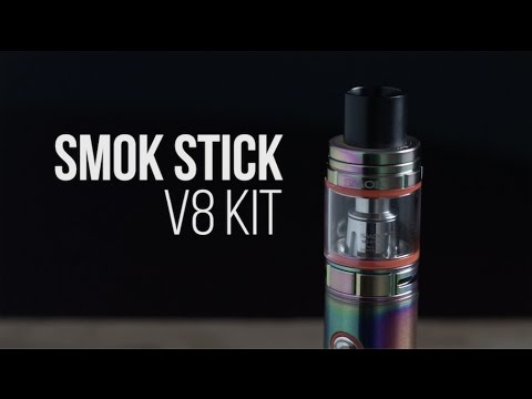 Part of a video titled SMOK Stick V8 Kit Review and How To - YouTube