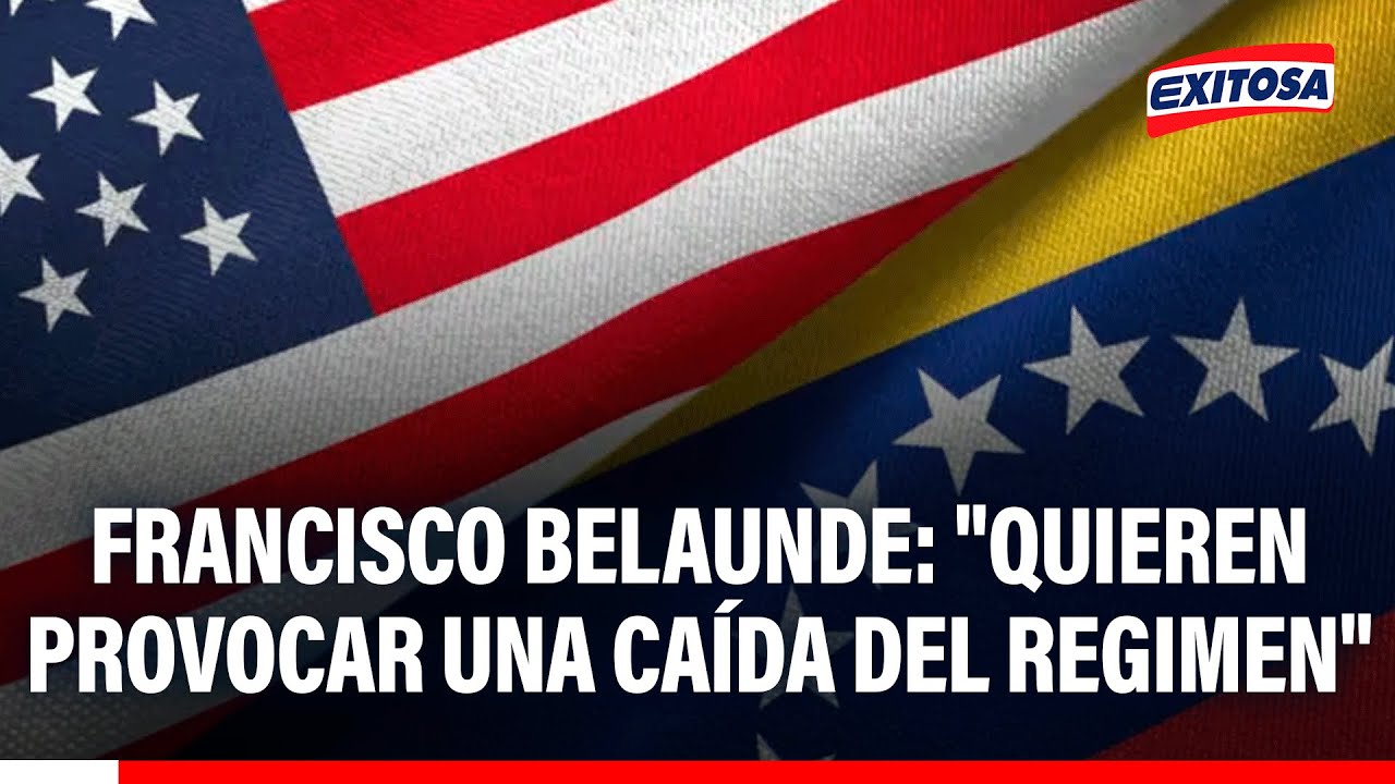 🔴🔵 Francisco Belaunde: "Quieren provocar una caída del régimen"