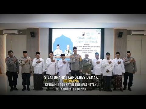 POLRES DEMAK GELAR SILATURAHMI DENGAN MUI DEMAK JELANG PILKADA