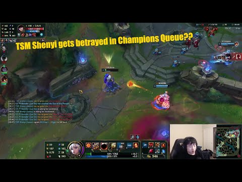 SHENYI gets BETRAYED in Champions Queue??