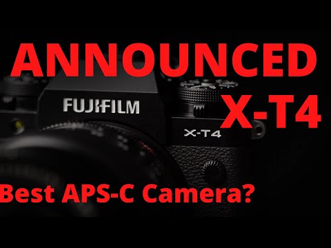 Fujifilm XT4 Announced - Best APSC Camera!
