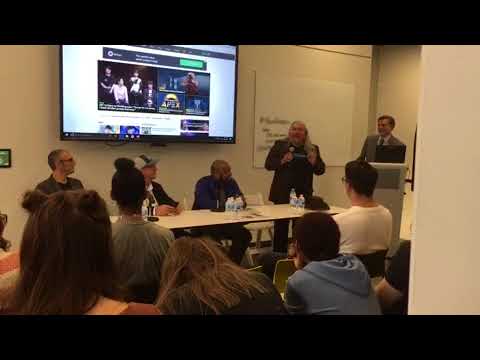 Don Marinelli Speaking at Point Park University's CMI 1-year Anniversary